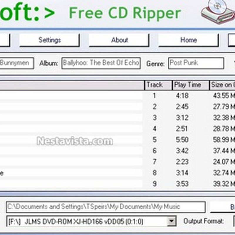 Programa para Convertir CD a MP3 Nestavista